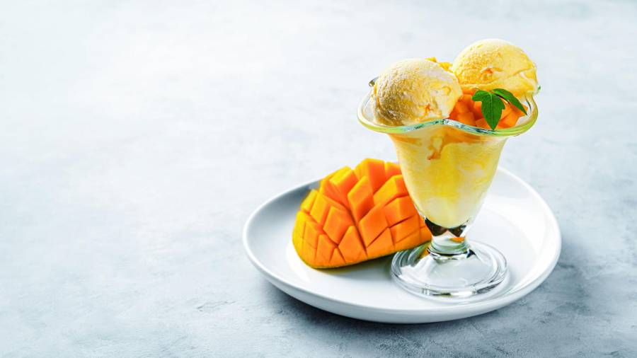 Este postre tiene 104.3 calorías.