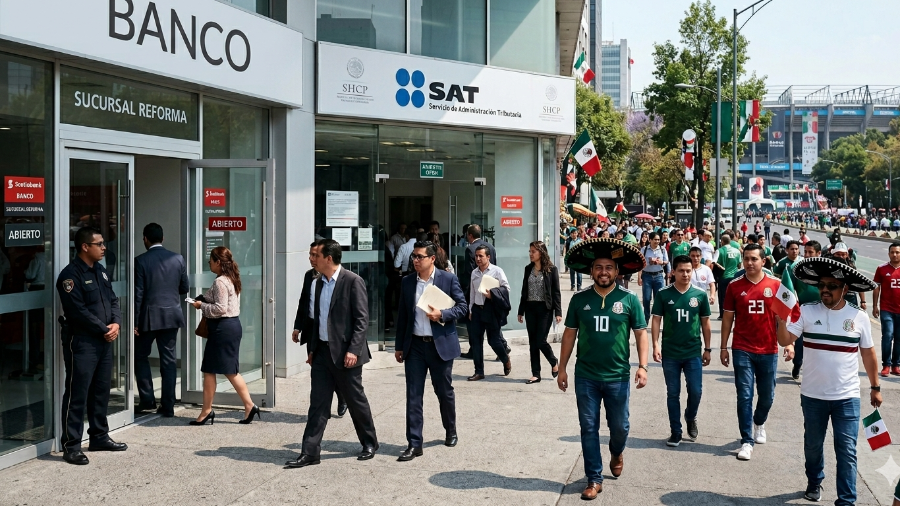 Quedó la duda si los bancos abrirán o no, luego del decreto del Gobierno Federal para la suspensión de clases y actividades de dependencias públicas, así como el llamado a las empresas para implementar home office.