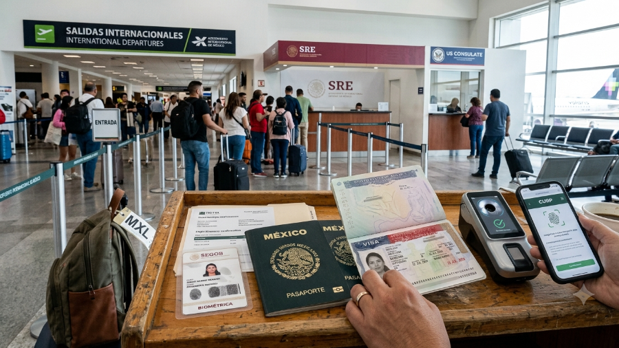 Con motivo de las vacaciones, personas aprovechan para desempolvar su pasaporte y visa para salir de viaje; pero cuando no se tiene, el trámite requiere requisitos, entre ellos la CURP Biométrica ha generado dudas.