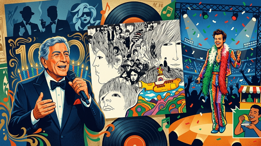Música.Tony Bennett, The Beatles y Harry Styles son algunos de los protagonistas de esta semana musical, marcada por aniversarios y despedidas.