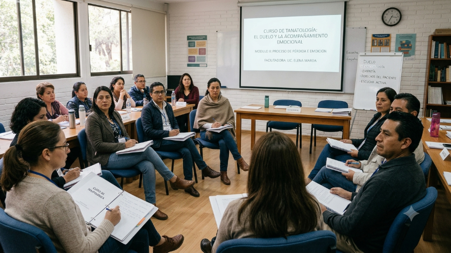 Saltillo abrirá un curso gratuito de tanatología para apoyar a personas que enfrentan el duelo por la pérdida de sus mascotas, informó la regidora Amal Esper.