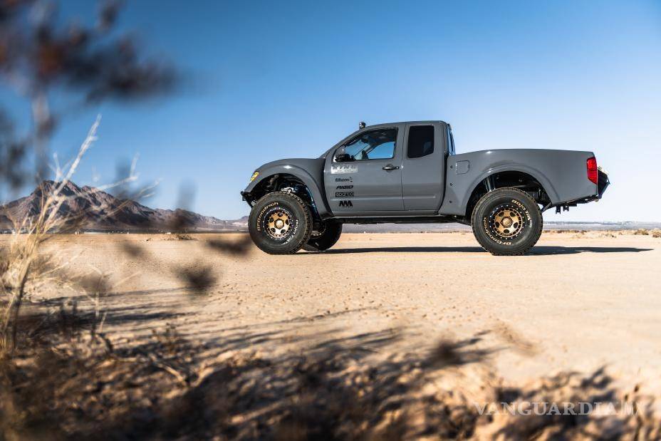 $!Nissan presenta una 'musculosa' Frontier capaz de cruzar el desierto sin problemas
