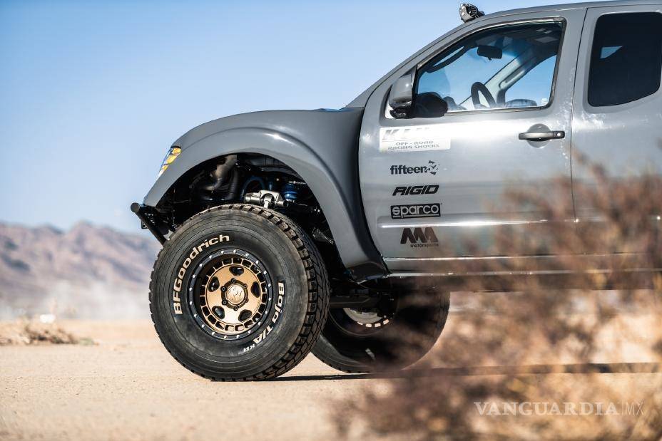 $!Nissan presenta una 'musculosa' Frontier capaz de cruzar el desierto sin problemas