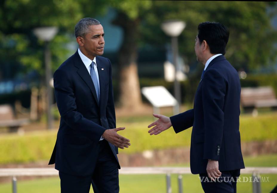 $!Obama en Hiroshima: "Hace 71 años, la muerte cayó del cielo"