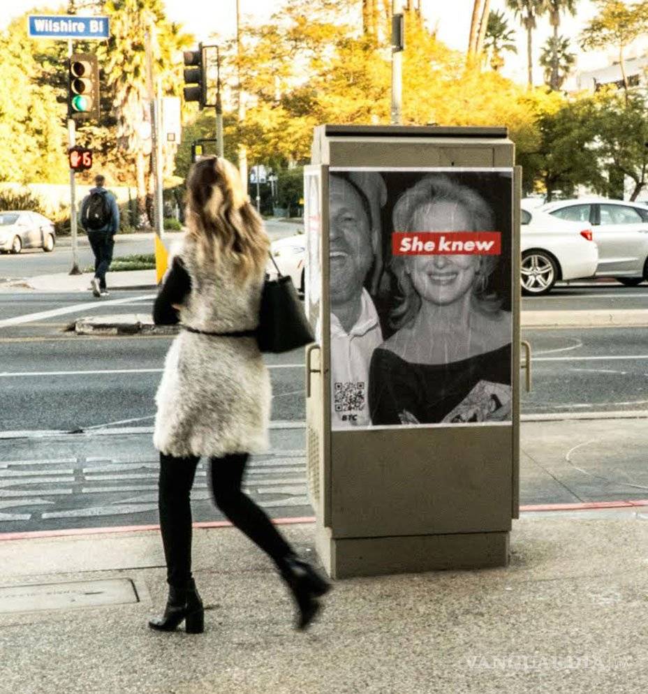 $!"Ella lo sabía", lanzan campaña contra Meryl Streep