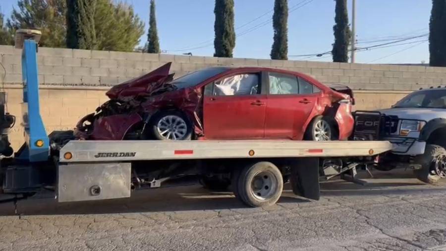 El percance ocurrió en el cruce de los bulevares El Minero y Minería.