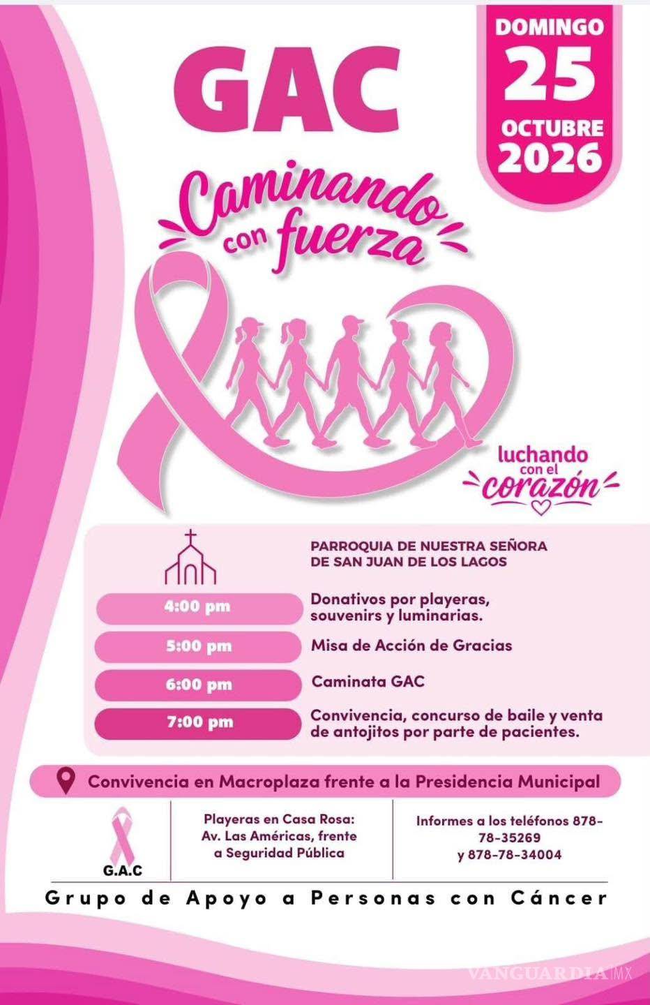 $!La jornada del domingo culminará con una convivencia en la Macroplaza, donde los pacientes ofrecerán antojitos a los asistentes.
