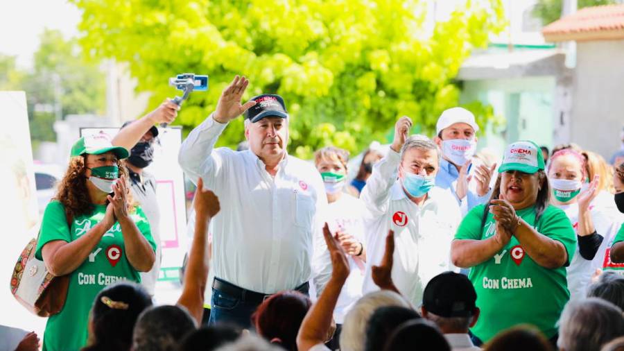 Chema Fraustro continúa campaña rumbo al 6 de junio