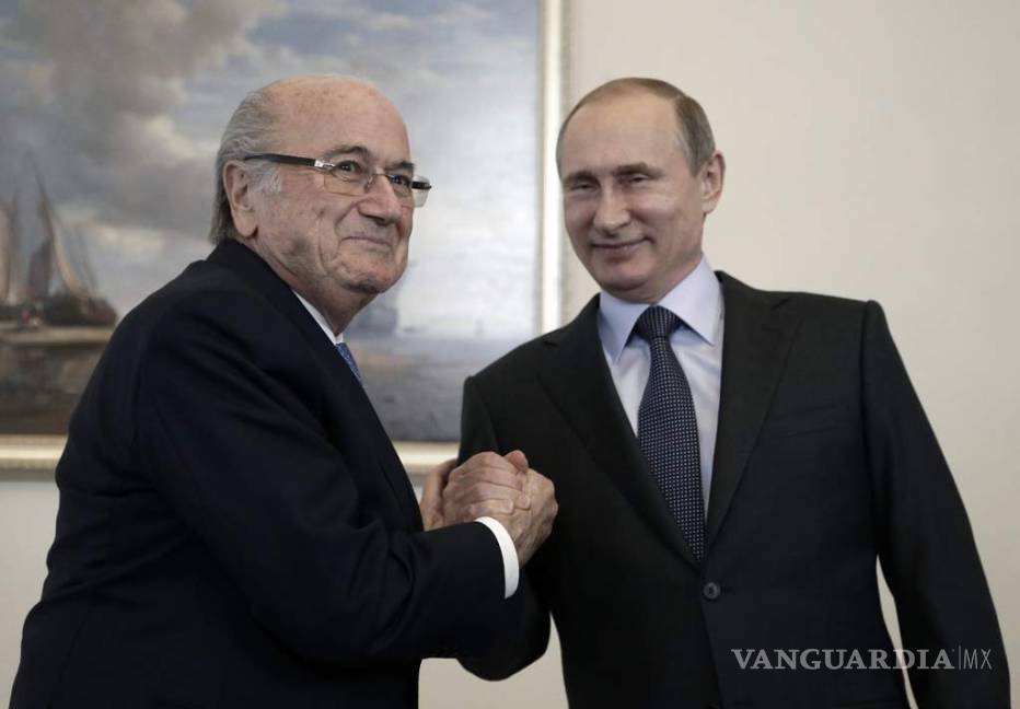 $!Putin invita a Blatter y Platini al Mundial de Rusia 2018