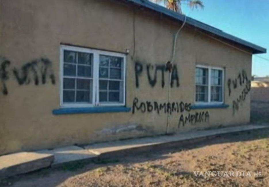 $!Acusan de “robamaridos” a diputada morenista en Chihuahua, vandalizan su casa