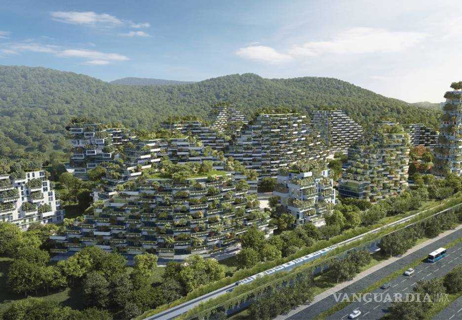 $!En la región china de Liuzhou se construye la primera ciudad-bosque del mundo