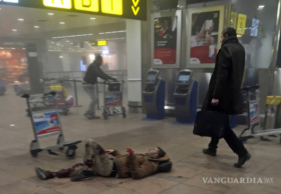 $!Así se vivió el terror en Bruselas (fotos y videos)