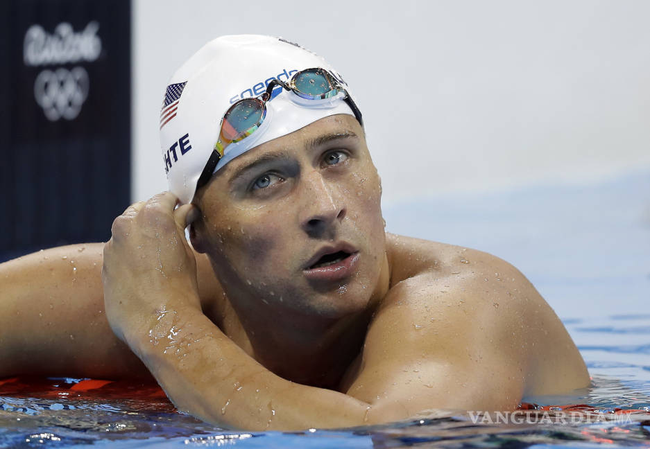 $!Suspenden 14 meses al nadador y medallista olímpico Ryan Lochte
