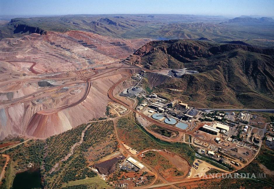 $!Mina de diamantes Argyle en la región de Kimberley en Australia Occidental, de donde proviene más del 90 por ciento de los diamantes rosas.
