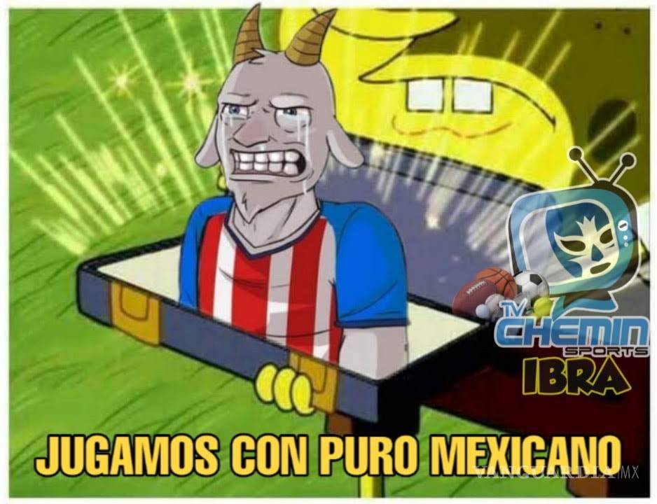 $!Los memes de la eliminación de Chivas