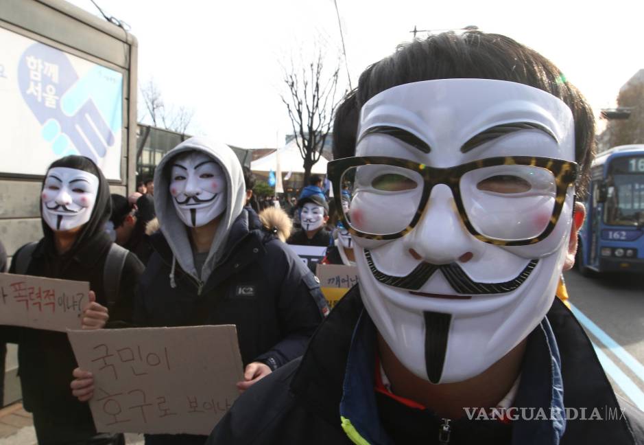 $!Miles de personas protestan contra el gobierno en Corea del Sur