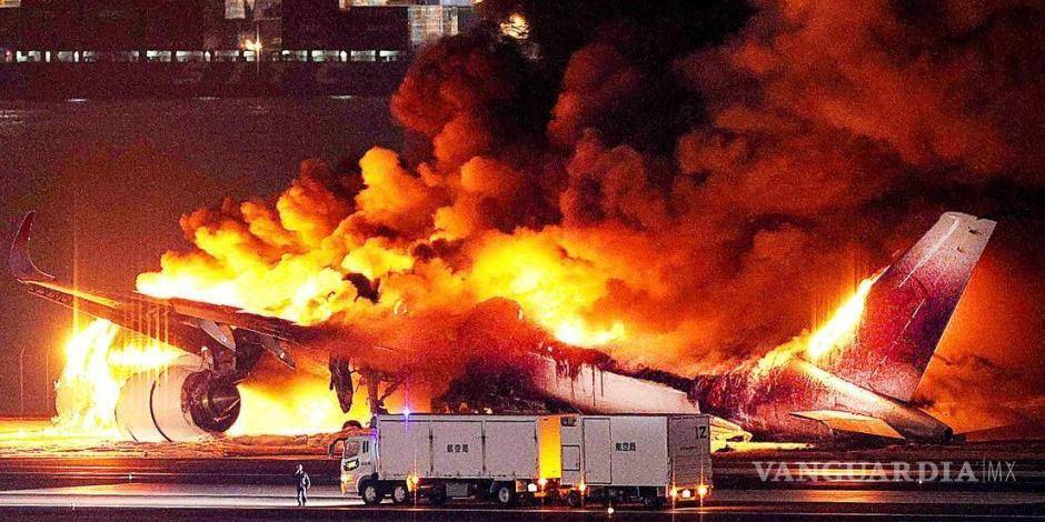 Japón: incidente entre un avión y otro de la Guardia Costera deja 5 muertos