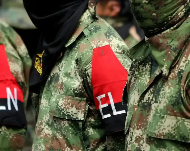Miembros del Ejército de Liberación Nacional (ELN), en una fotografía de archivo.