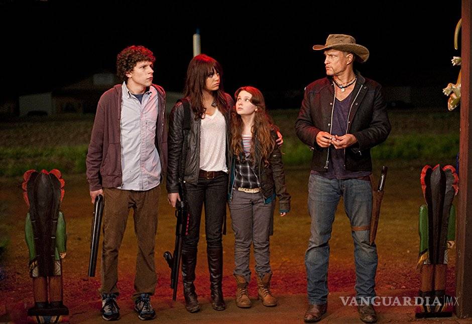 Emma Stone, Jesse Eisenberg, Woody Harrelson y Abigail Breslin regresan para 'Zombieland 2'