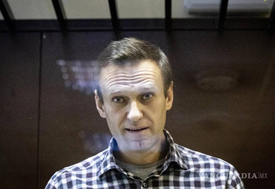 $!El líder opositor ruso Alexei Navalny en el tribunal en Moscú, el 20 de febrero de 2021.