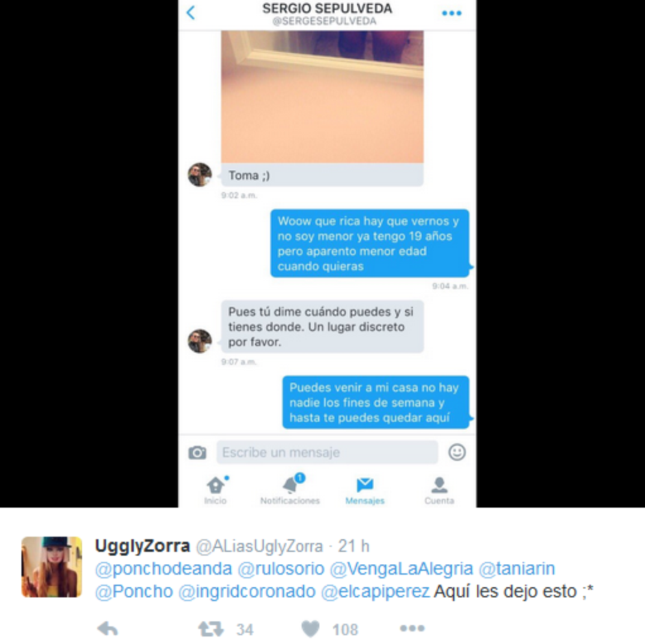 $!Filtran foto de supuesta homosexualidad de Sergio Sepúlveda