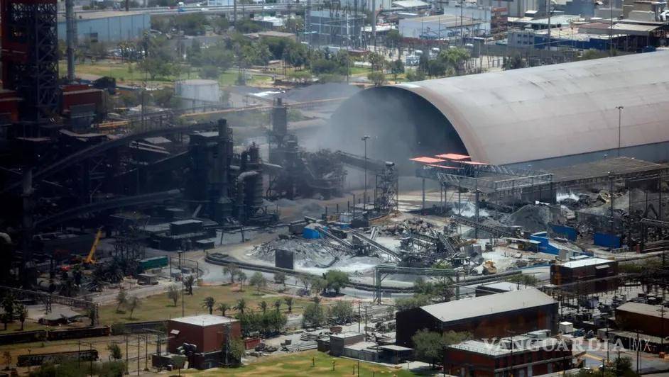 $!Ternium San Nicolás de los Garza, a todo lo que da en sus procesos contaminantes.