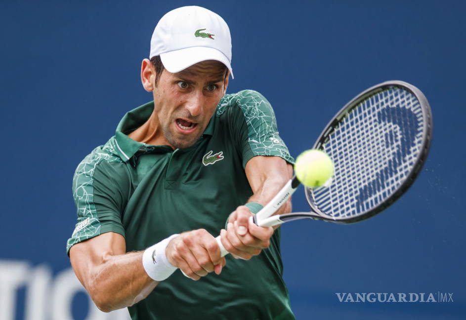 $!Djokovic celebra su puesto 10 de la ATP, metiéndose a los octavos del Torneo de Toronto