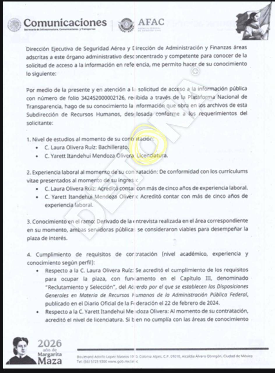 $!Comunicado de prensa de la Secretaría del Transporte.