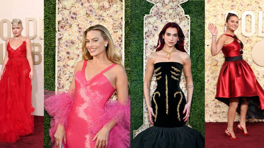 Las celebridades acudieron con su mejor look para el inicio de la temporada de premios.