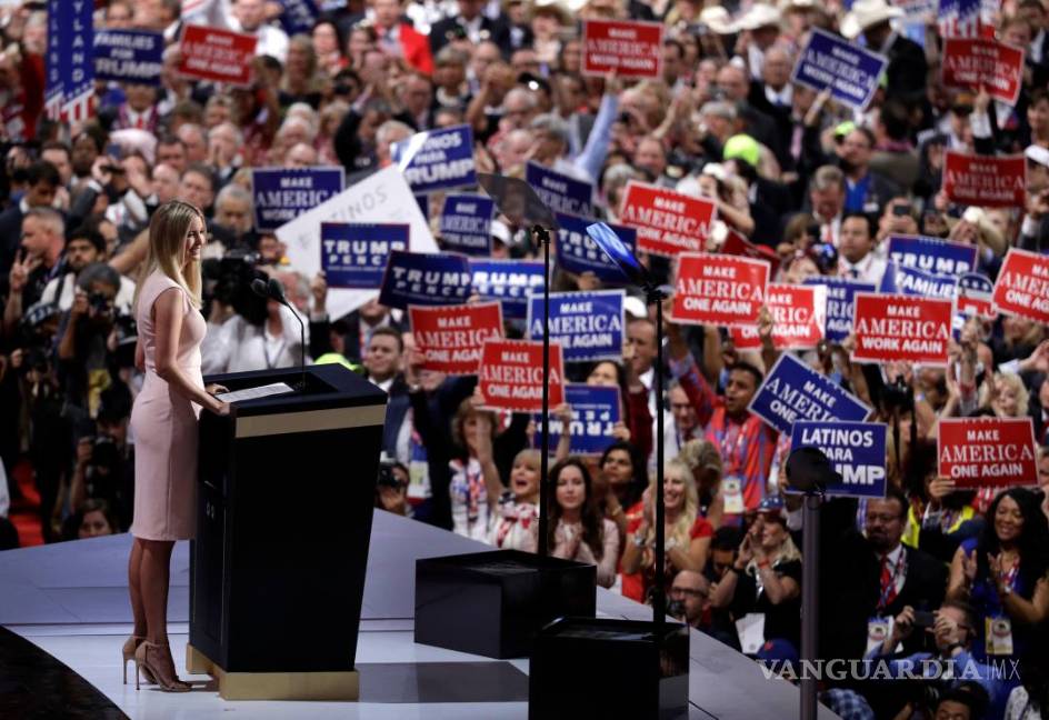 Plantea Ivanka Trump temas que su padre apenas menciona