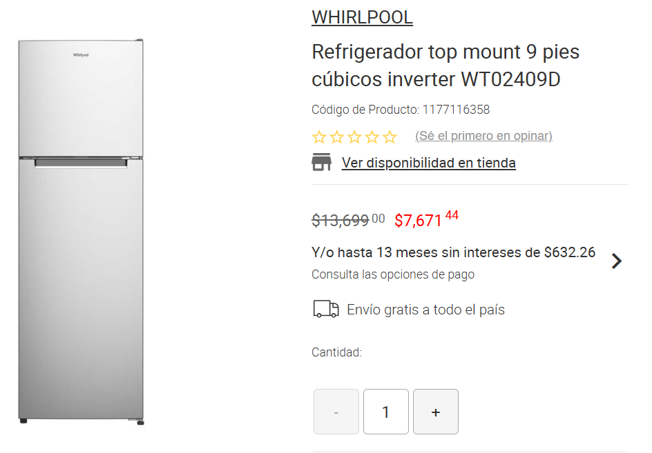 $!Venta Nocturna Liverpool: Los mejores descuentos en refrigeradores, congeladores, microondas y hornos eléctrico