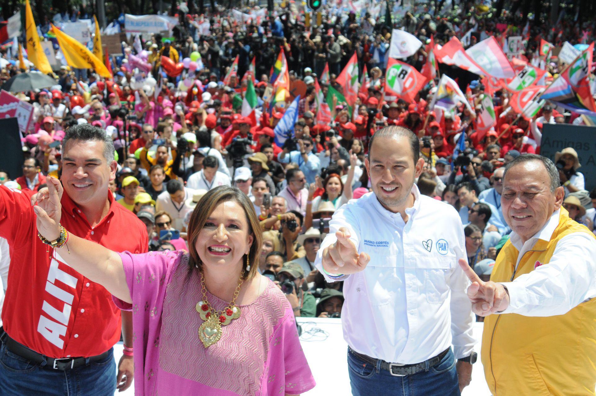 Oposición reacciona a triunfo de Sheinbaum como candidata presidencial de Morena. Noticias en tiempo real