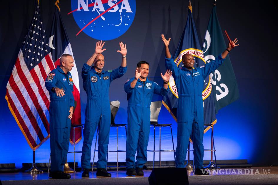 Conoce a Andre Douglas, Luca Parmitano, Randy Bresnik y Frank Rubio, NASA presenta la tripulación de Artemis III