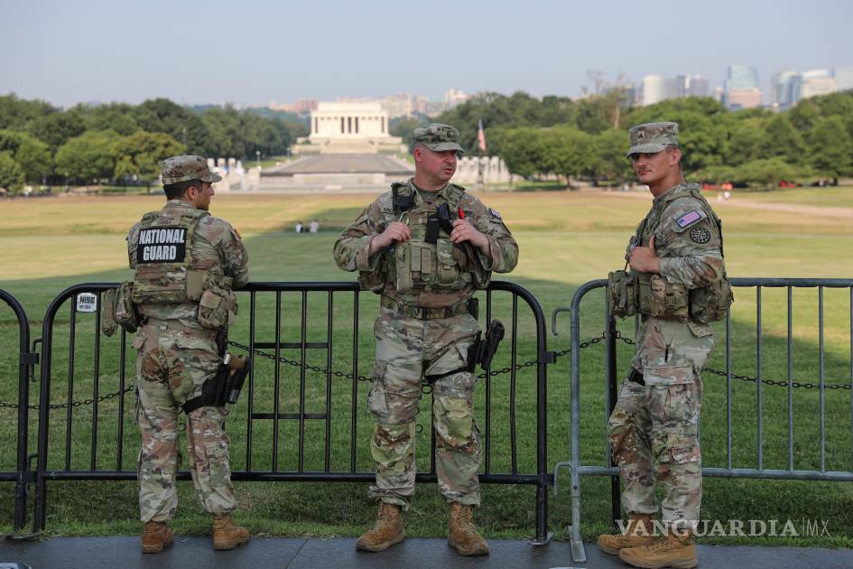 A un año del despliegue de la Guardia Nacional en Washington, una medida temporal, que se extendió hasta 2029