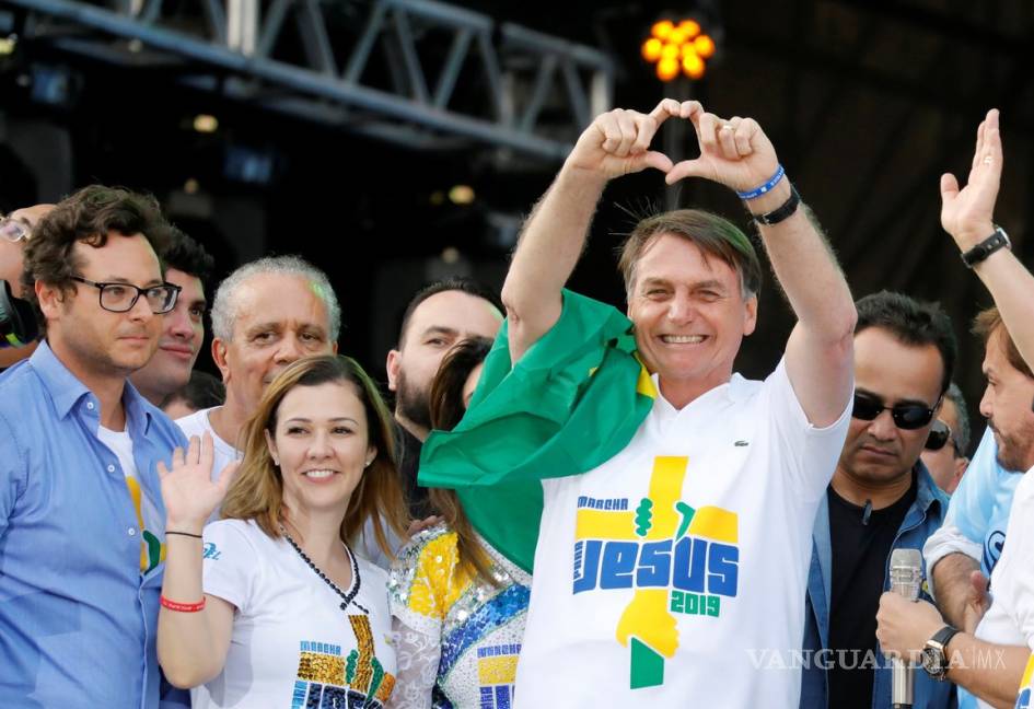 $!Agradece Bolsonaro apoyo a evangélicos de Brasil