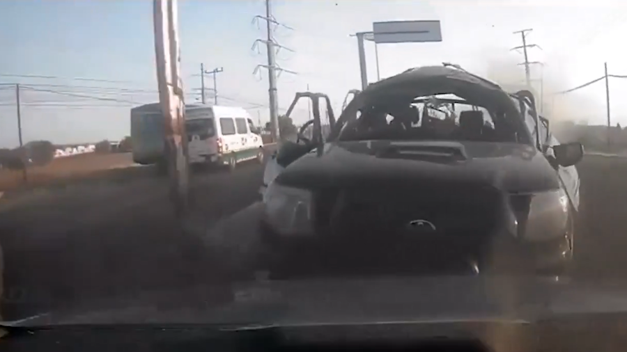 La cadena de noticias CNN afirmó que en marzo durante la explosión de una camioneta al salir del AIFA fue un operativo facilitado por elementos de la Agencia Central.