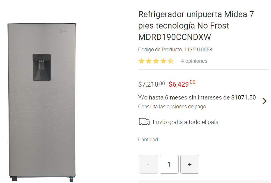 $!Venta Nocturna de Liverpool: Estos son los refrigeradores con mejores descuentos