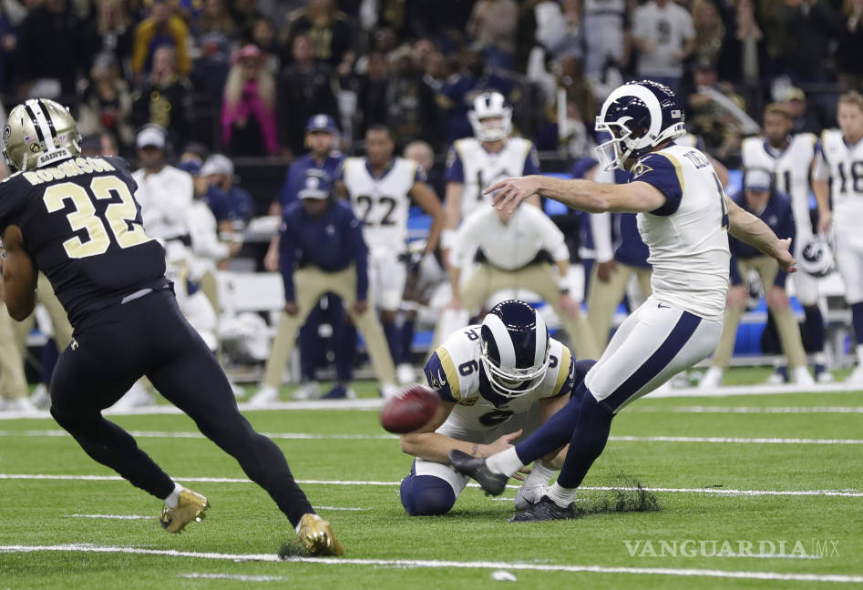 $!Una patada ¡y adiós! Los Rams vencen en Tiempo Extra a los Saints y van al Super Bowl LIII