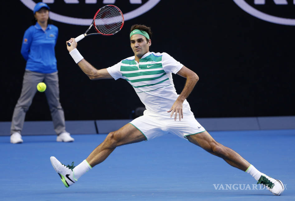$!Roger Federer tiene sencillo debut en el Abierto de Australia