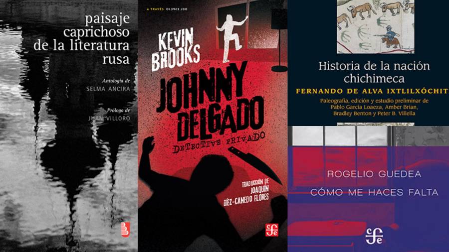 Portadas de los cuatro libros que esta semana te recomendamos leer.