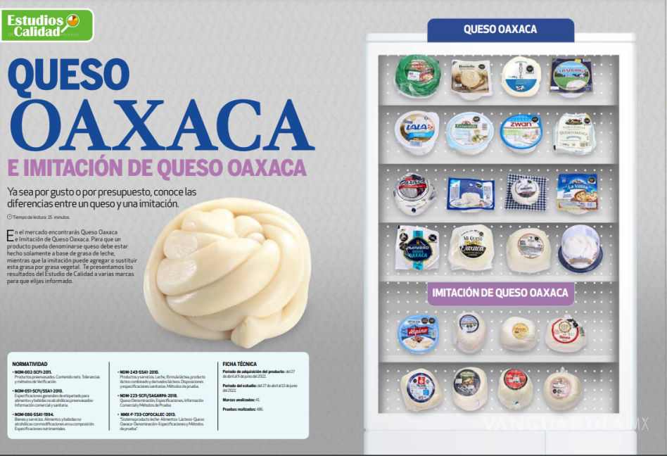 $!¿Cuál queso Oaxaca comprar? Profeco revela las mejores marcas para esta Navidad 2024