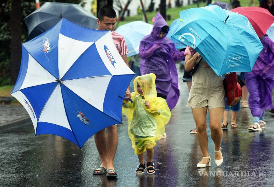 $!44 muertos por Lekima, el tifón más potente que golpea a China desde 2014