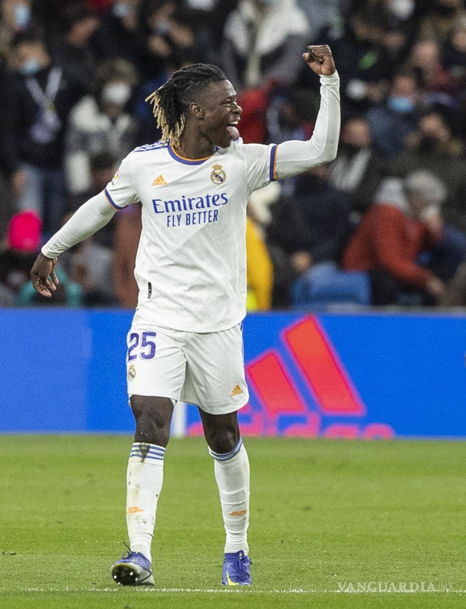 $!El centrocampista francés del Real Madrid Eduardo Camavinga cuenta con un gran cartel internacional a pesar de su juventud, 20 años.