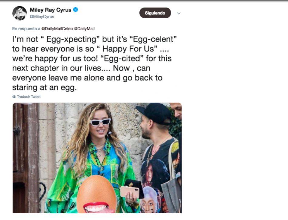 $!Miley Cyrus ¿está embarazada?