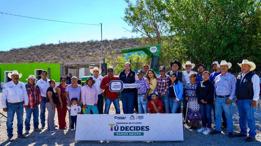 El apoyo benefició directamente a 23 habitantes de la comunidad.
