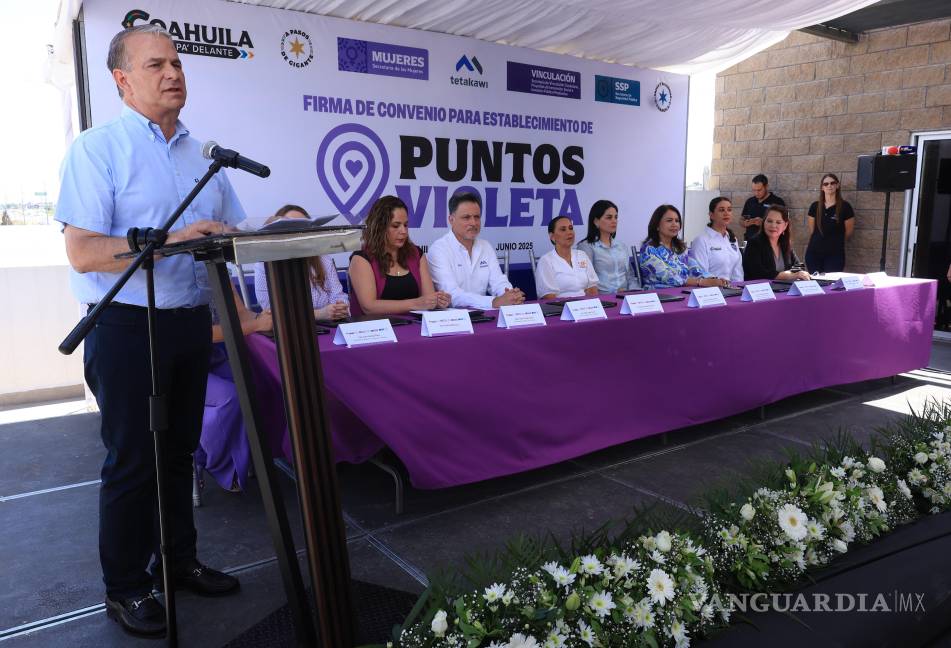 $!Francisco Saracho destacó que los reportes canalizados por el Punto Violeta son atendidos por la Comisaría de Seguridad y el Agrupamiento Violeta como primer respondiente.