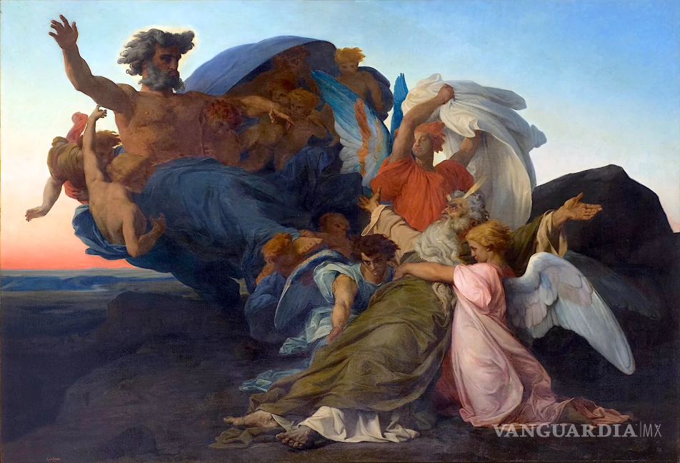 $!Muerte de Moisés, obra del artista Alexandre Cabanel (Francia, 1850)