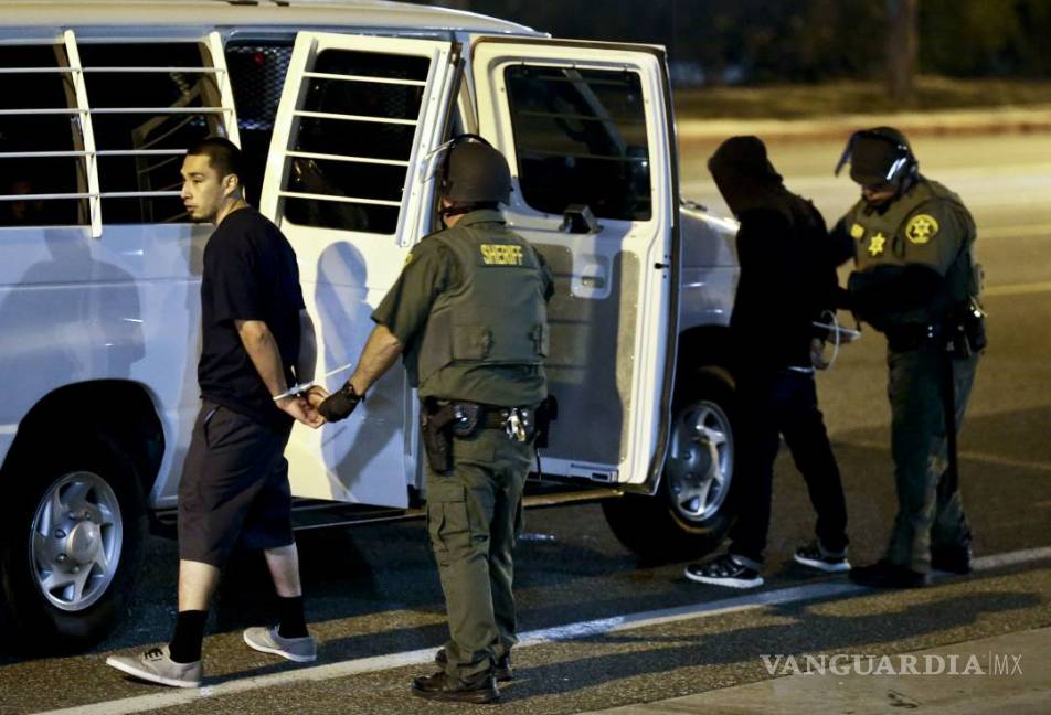 Violencia tras acto de campaña de Trump; 20 arrestados