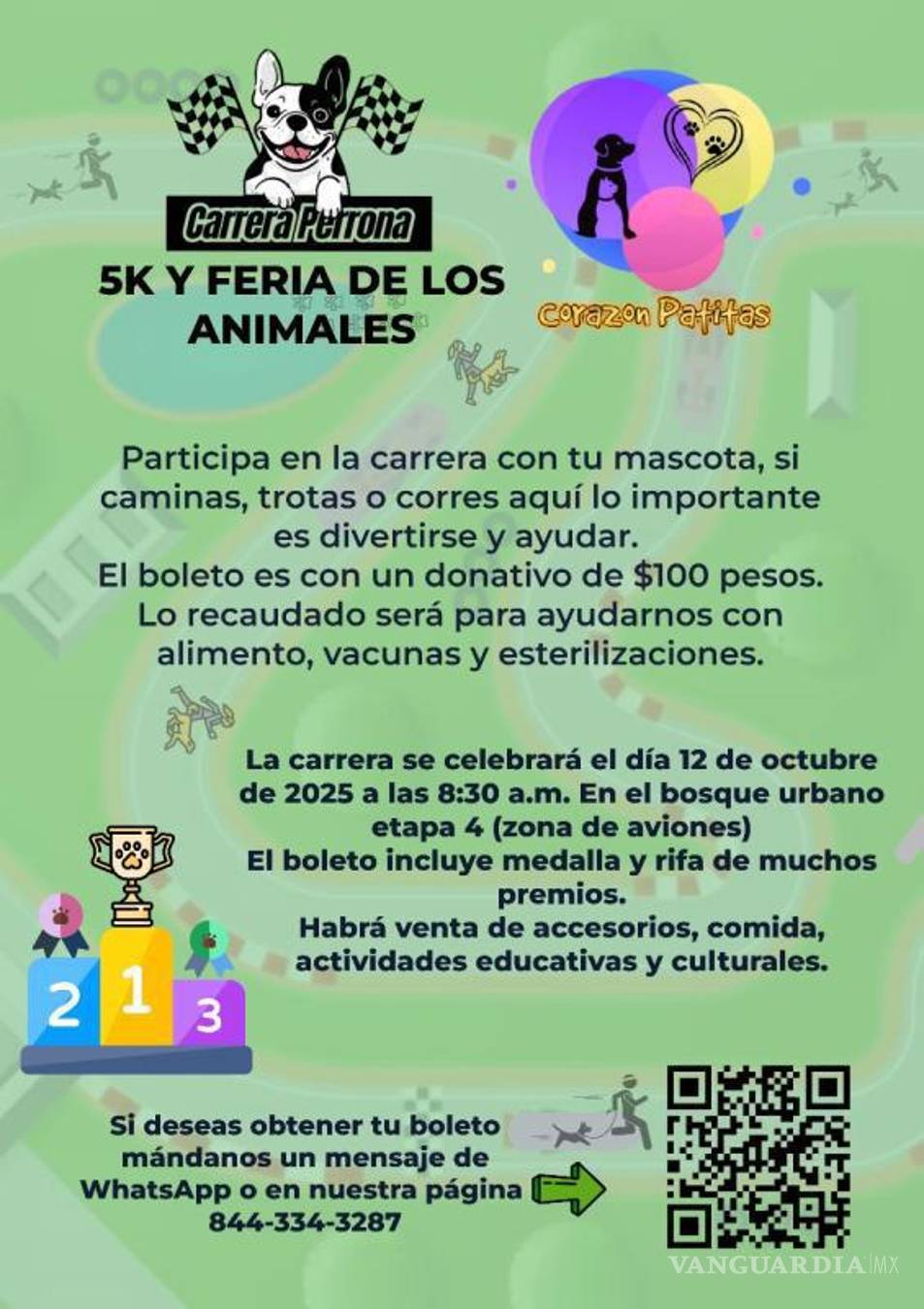 $!Los boletos de cooperación incluyen medalla de participación y acceso a rifas con premios para los asistentes.