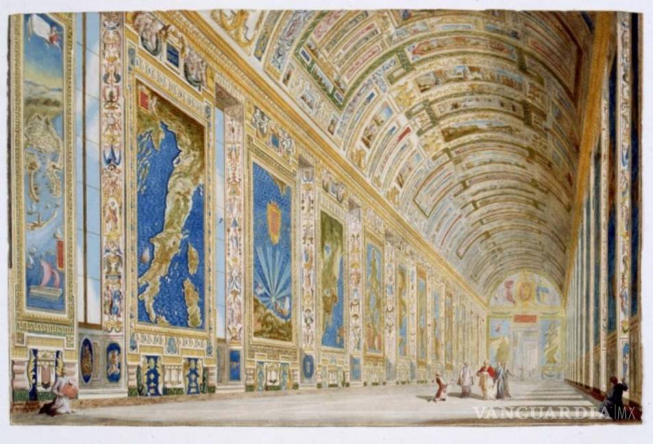 $!Renace esplendor de la antigua Italia en mapas de los Museos Vaticanos